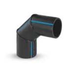كوع HDPE منحني زاوية 90° مجزأ، قطر 110 مم، لون أسود، مصنع الاتحاد للأنابيب