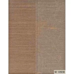 ورق حائط ايطالي لون بني تصميم مقلم، مقاس 10 م×0.73 م، موديل 125036