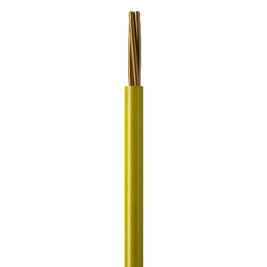 Single Core Flexible Cable CU/PVC 1.5mm 450/750V Yellow | Jeddah Cables Company