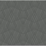 Italian Geometric Wallpaper 10m x 0.73m, Dark Grey Color, Model Z90003