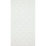 ورق جداري تصميم هندسي لون اوف وايت طول 0.53 م، عرض 10م، موديل 17782