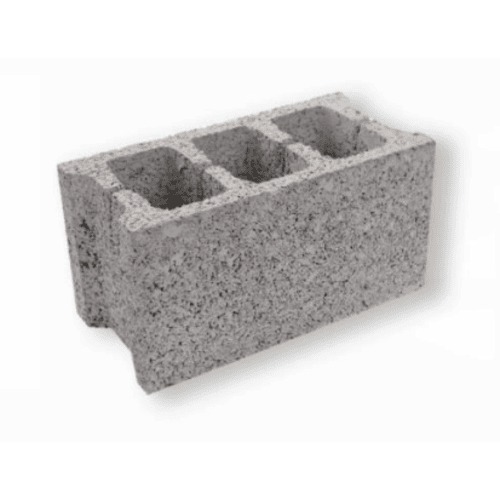 بلوك أسمنتي بركاني 40×20×20 سم، رمادي، سمك 2.5 سم | Al Wasd Industrial
