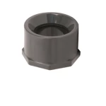 PVC Short Reducer Schedule 80 Aplaco Brand Size 1 ½ × 1 inch Height 56.51 mm Gray Color