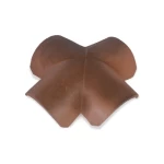 زاوية رباعية للقرميد الخرساني، لون روز وود، أبعاد 475×475 مم، وزن 6.77 كغم | الديار العتيقة