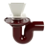 صفاية ارضية داخلية حديد زهر 75 ملم، مصرف مربع الشكل | مصنع سعودي كاست