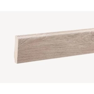 Decorative Wood Fiber Skirting 1.6m × 8cm Brown, Model 304471 | Abyat Company