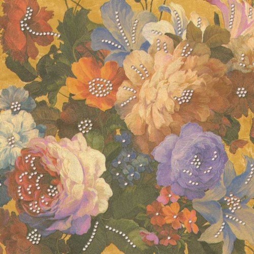 Italian Wall Decoration 10m x 0.73m Multicolor, Model 24104 | Balbaid Decor Company