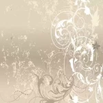 Mural image modern design, Size 300 cm x 280 cm, beige color