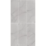 حوائط سيراميك ارتفاع 1 سم، مقاس 30× 90 سم، لون رمادى، موديل مراكش.