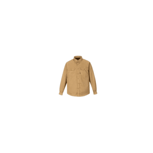 Flame Resistant Shirt Size L Khaki Color | Reda Safe
