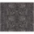 Italian Wallpaper Dark Gray Color Patterned Design, Size 10mx0.70m, Model 15090