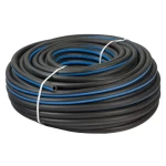 Italian air hose, length 40 m, size 10 x 17 mm, black
