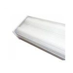 Prismatic Ceiling Lighting, T8, 220 Volt, Transparent Color, 2×36 Watt