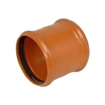UPVC Coupling Size 250 mm, Length 270 mm, Orange Color | Cosmoplast