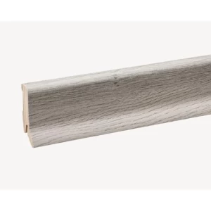Castillo Wooden Wall Skirting Gray, Size 260x1.6x7 cm, Model 303541 | Abyat Company