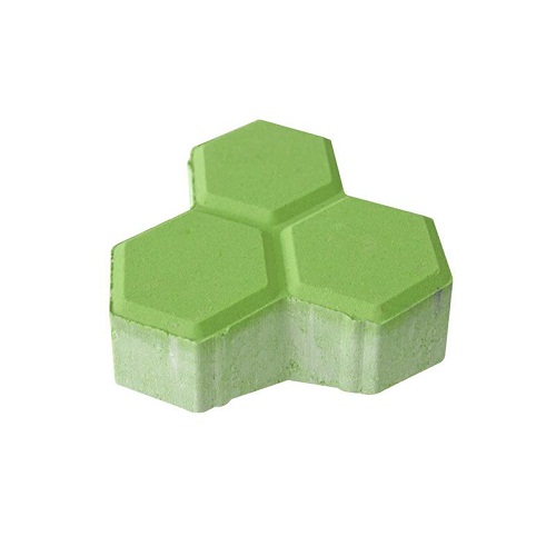 Delta Interlock Paver Tiles Thickness 8 cm Size 8.7×17.7 cm Light Green | Artic