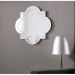 مرايا ديكور، طول 60سم، عرض 60 سم، ارتفاع 9 سم، لون مرايا، تصميم جزيرة