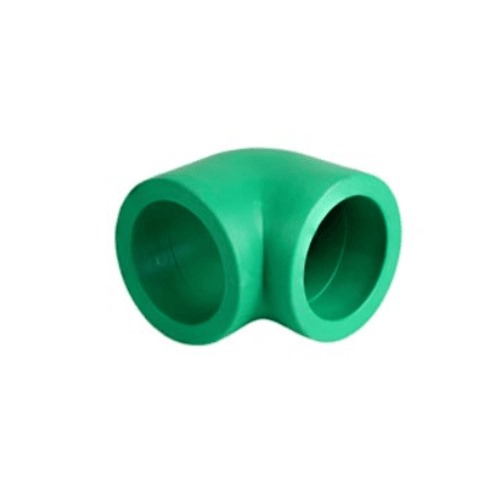 PPR Elbow 90 Degree Size 63 mm Green Color | Al-Manar Pipes Factory