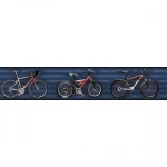 Youth and children wallpaper, blue color, length 10 m, width 0.53 m, model GK8803BD 