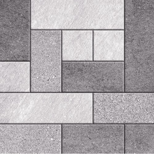 Matte Ceramic Flooring 14 mm Thick, Size 45x45 cm, Gray Color | Riyadh Ceramics