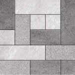 سيراميك أرضيات مطفي سمكه 14 مم مقاسه 45×45 سم، لونه رمادي | سيراميك الرياض