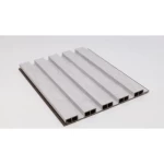 Wood alternative for decor, dimensions length 290 cm and width 20 cm, color white, rectangular shape