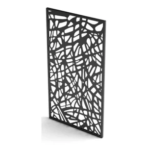 واجهات حديد مزخرف طول 300 سم عرض 100 سم لون اسود | متجر ماتكل