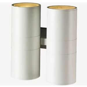 Wall Light For Gardens 11 cm Height, 11 cm Width, White | Abyat Company