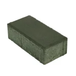 Holland Rough Texture Interlock Tiles, Size 20x10x8 cm, With Chamfer, Dark green Color | Al Sarif Company