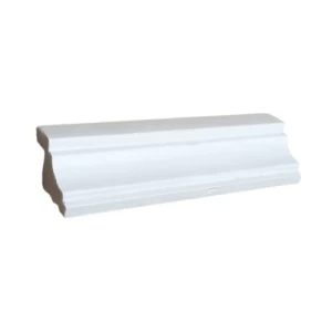 بانوهات جداريه فايبر مقاس 240×2.8×1.8 سم لون أبيض | Crown Molding