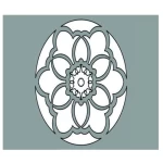 سقف مصعد معدني مزخرف مصنوع بدقة من خامات مقاومة للتآكل