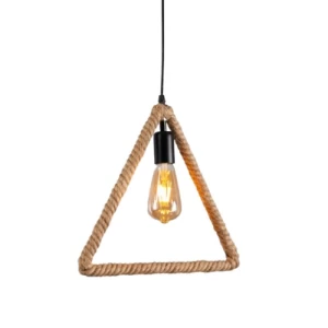 Decorative Ceiling Light 32x35x10 cm Beige with Black | 47172