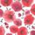 British Wallpaper Red Color Floral Design, Size 10mx0.53m, Model 32467