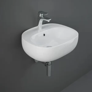 Hanging Western Bathroom Washbasin 44x65x87.5 cm, White | RAK Ceramics