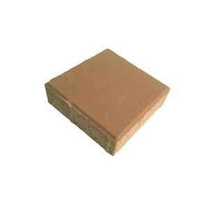 Big Square Interlock Paver Tiles 6 cm Thickness Size 60×60 cm Brown Color | Artic