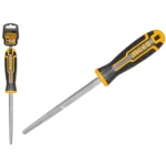 Triangle steel file Size 8 inches, Ingco brand