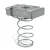صامولة سوسته مطلية بالزنك مقاس 12 مم سماكة 9.2/11.8 مم | أبسكو - Image 3