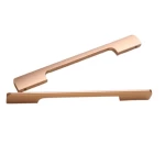 مقبض خزانة مطبخ ، لون نحاسي 