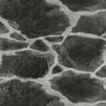 Decorative Wallpaper Venice Set, Size 5 m², Black With Grey Color, Product Code 15-6705