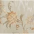  Wall decoration floral design, size 10 m x 0.73 m, pale beige color, model 2409