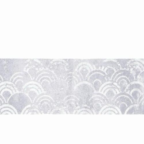 Aspen Decorative Wall Ceramic 8 mm Thickness, Size 7.5x22.5 cm, Gray Matte | Aspen