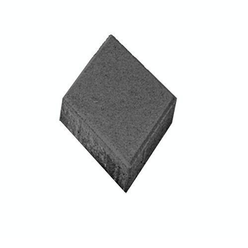 Rhombus Interlock Paver Tile 6 cm Thickness, 11.7x20 cm, Black | AL ARMAK COMPANY