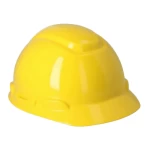  3M safety helmet  Weight  50g  Yellow Color featuring solid front teeth   
