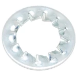 Steel Zinc Plated Internal Toothed Serrated Lock Washer Size 18 mm Thickness 1.4 mm DIN 6798 Standard | Aobsco  Company