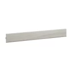 Decorative Skirting, light gray color, size 240x4.5x0.6 cm, model 483346