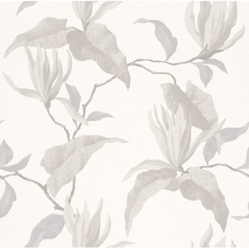 German Floral Wallpaper 10m x 0.53m Pale Beige, Model 440454 | Balbaid Decor Company