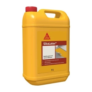 SikaLatex Bonding Agent and Mortar Admixture White Liquid 25L Pail | Sika Rainco
