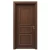 أبواب بريميوم عصرية، مقاس 235 × 115 سم، سماكة 6 سم، لون بني غامق، موديل EX05