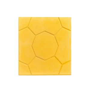 Decorative Wall Tiles Geometric Designs 40×40 cm, 4 cm Thickness, Yellow | Al Sarif Building Materials
