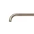 Wall Washbasin Mixer Diameter 4.6 cm Size 25x7 cm, Matt Nickel | Hatch Company - Image 2